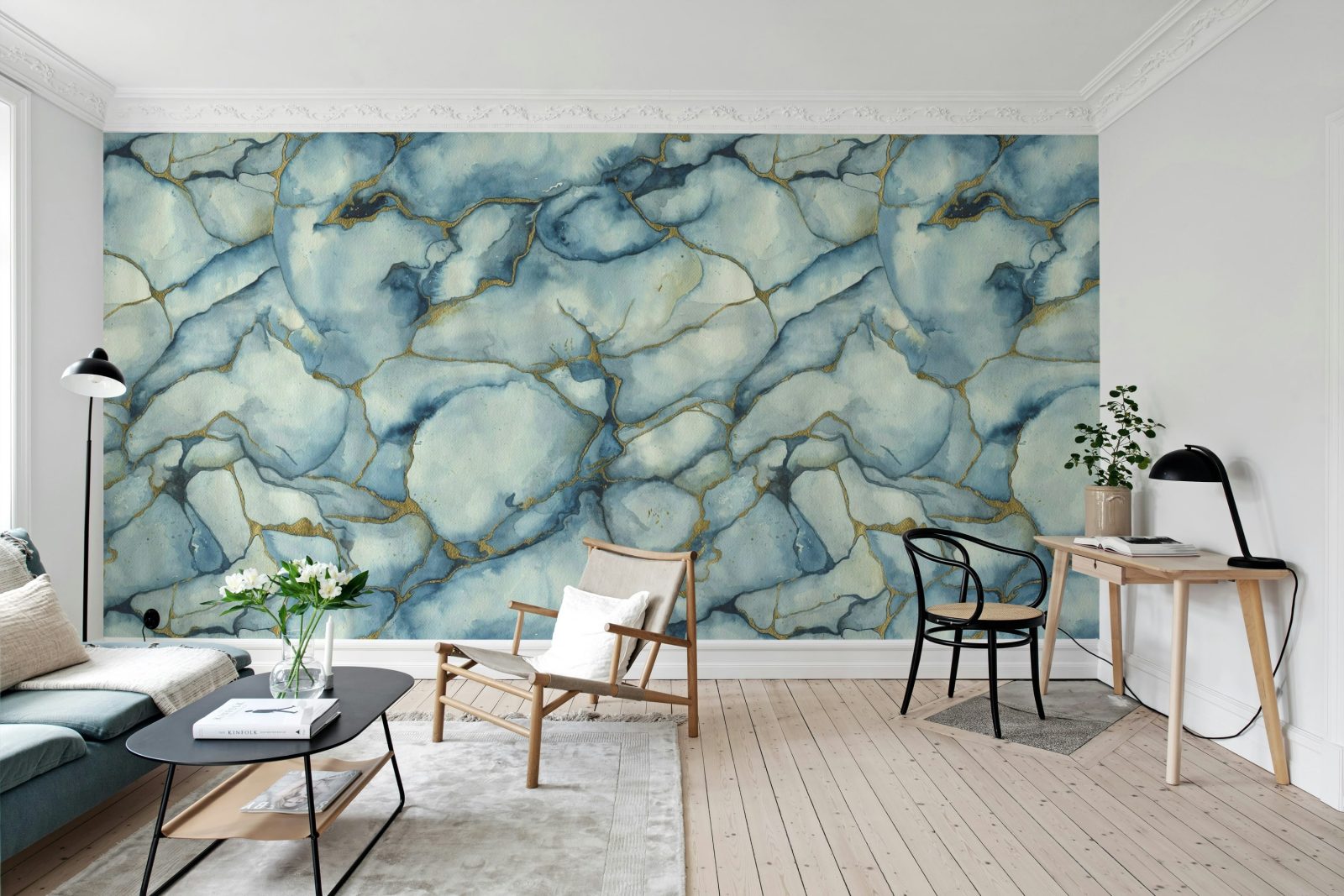 Agate Dreams, Blue, Rebel Walls 2