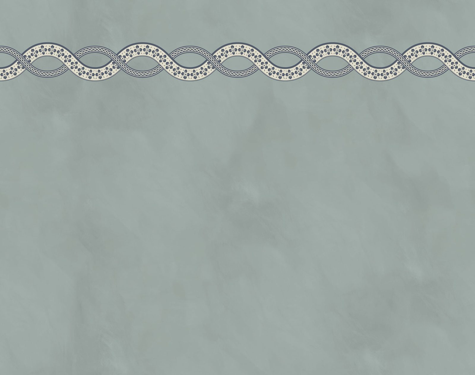 Ivory Braid, Blue, Rebel Walls
