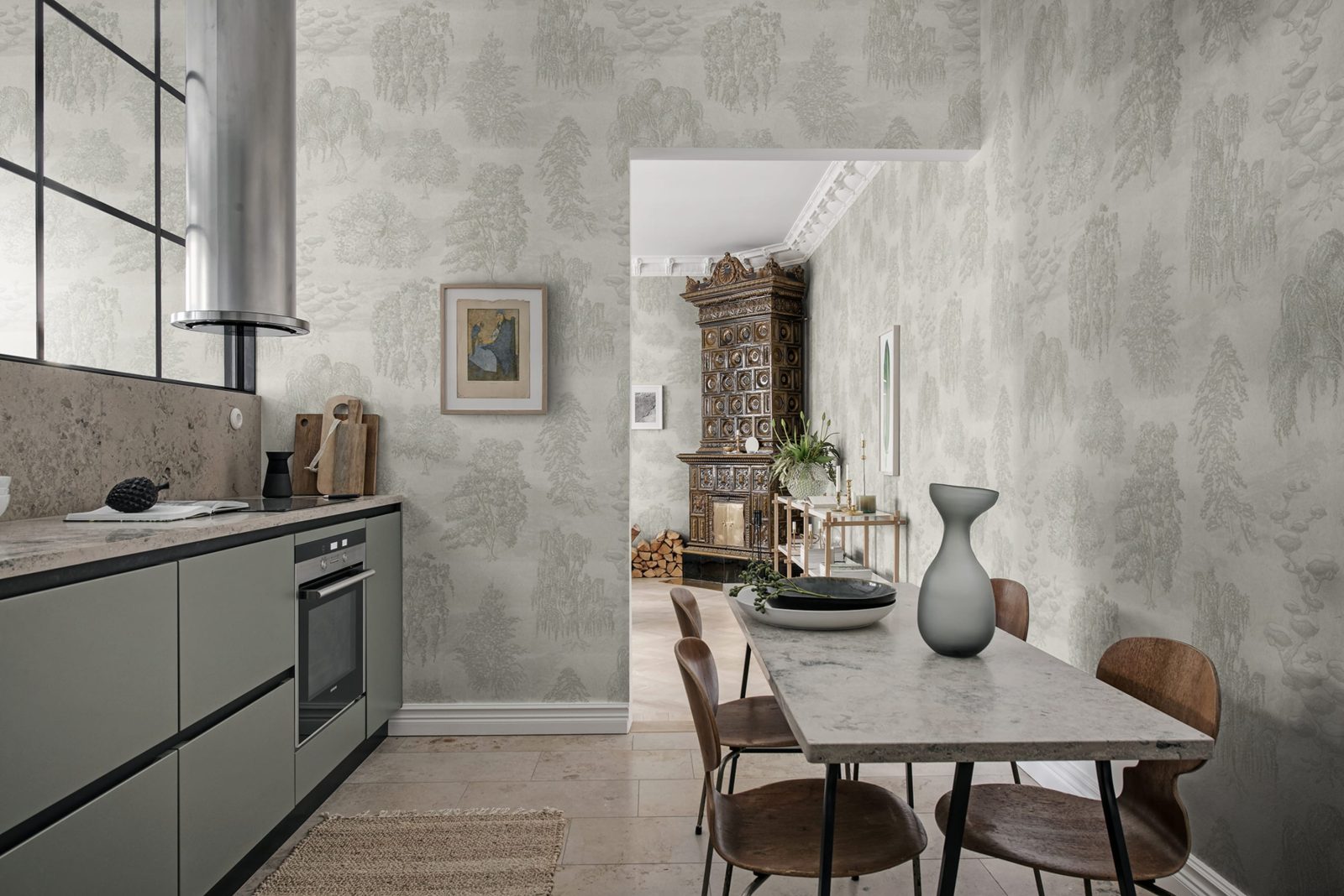 Yggdrasil Forest, Beige, Rebel Walls 3