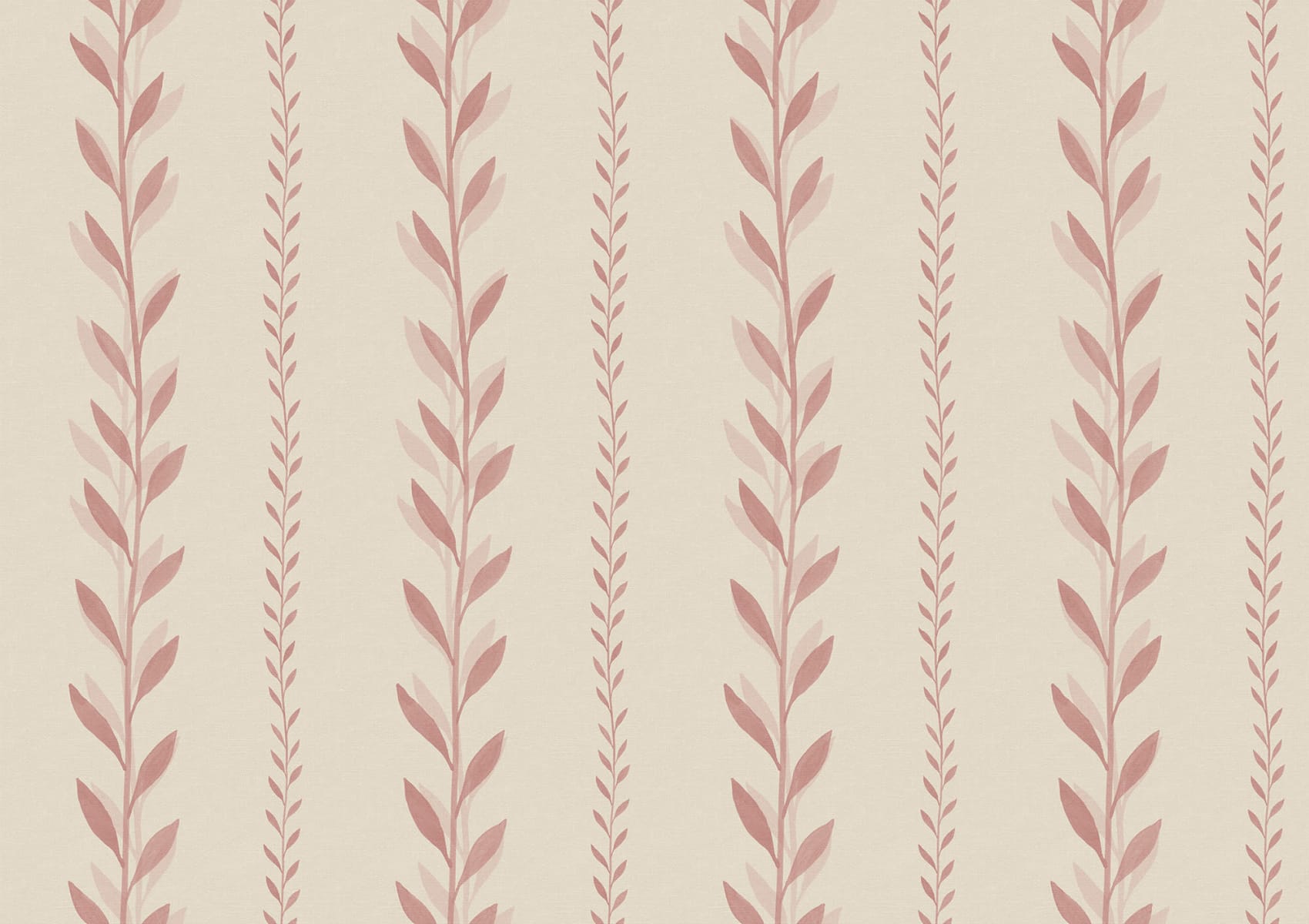 Bayleaf Stripe, Pink, Rebel Walls