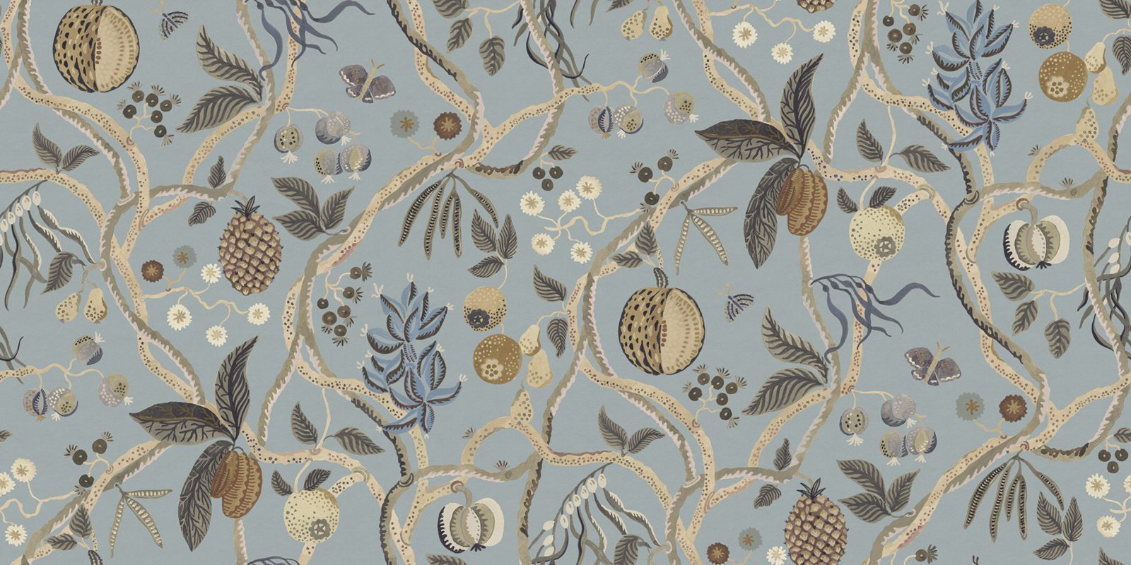 Tree of Life Mural, Light Blue, Sandberg
