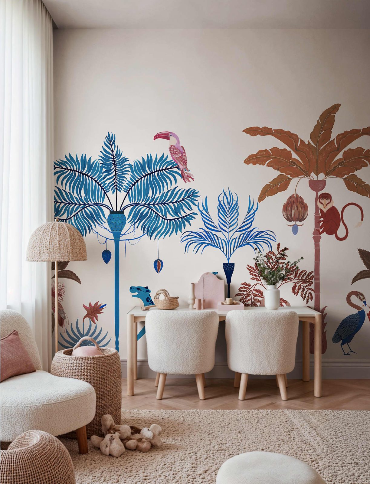 Savanna Chic, White, Rebel Walls 3
