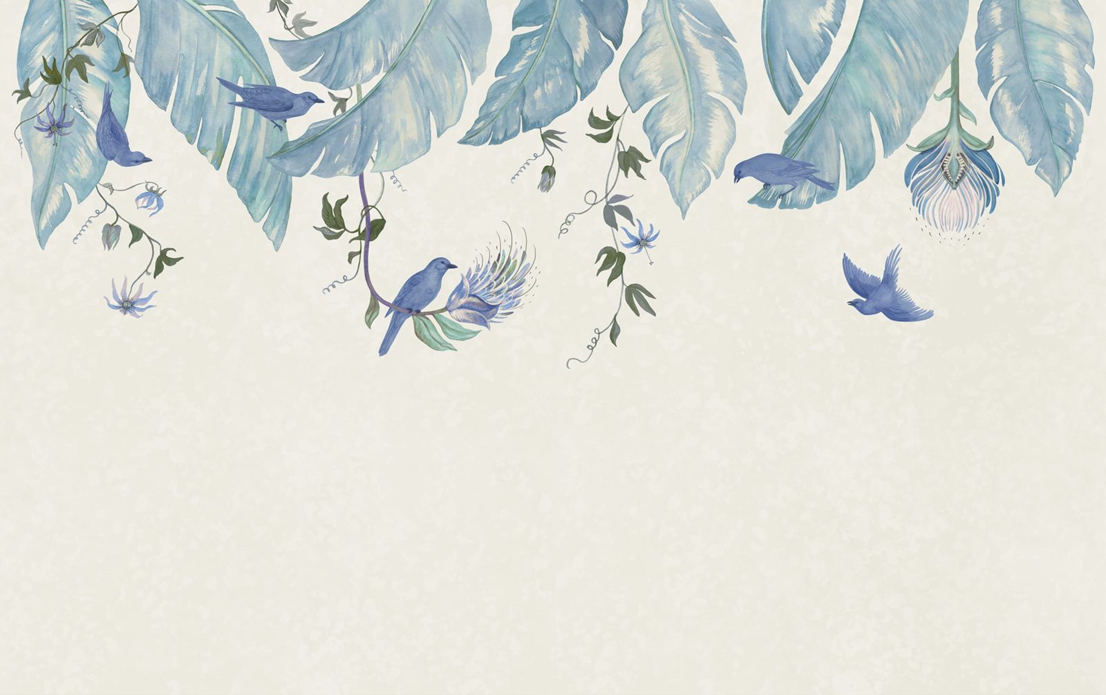 Birds in the Trees, Blue, Rebel Walls