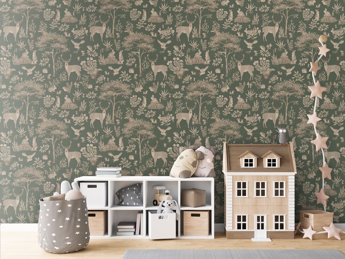 Fantastic Forest - Vintage Green, Kikki Belle 3
