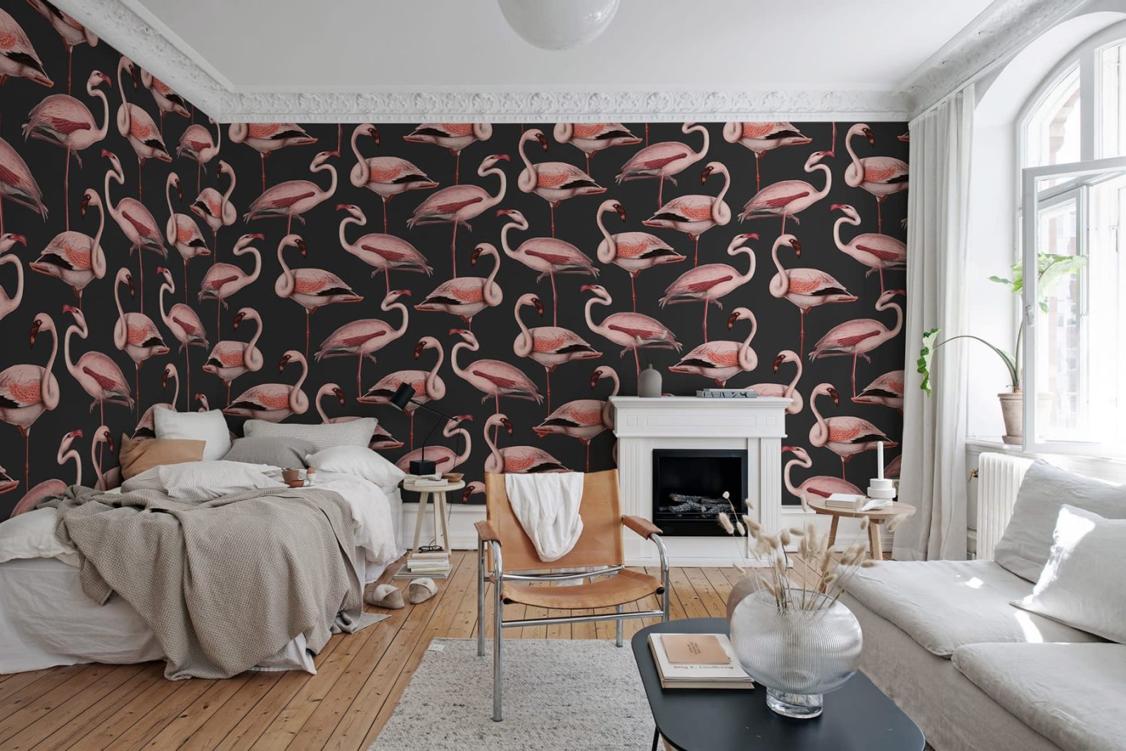 Flamingos, Liquorice, Rebel Walls 2