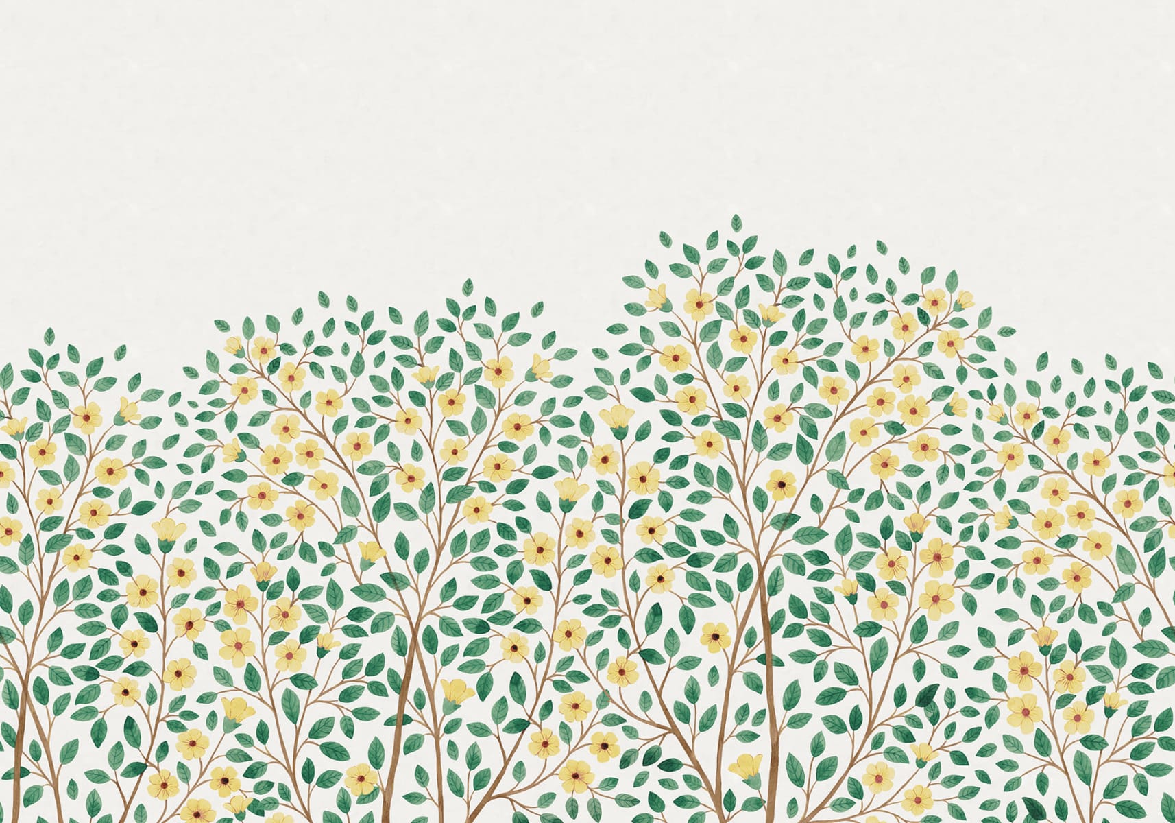Blossom Tree, Yellow, Rebel Walls