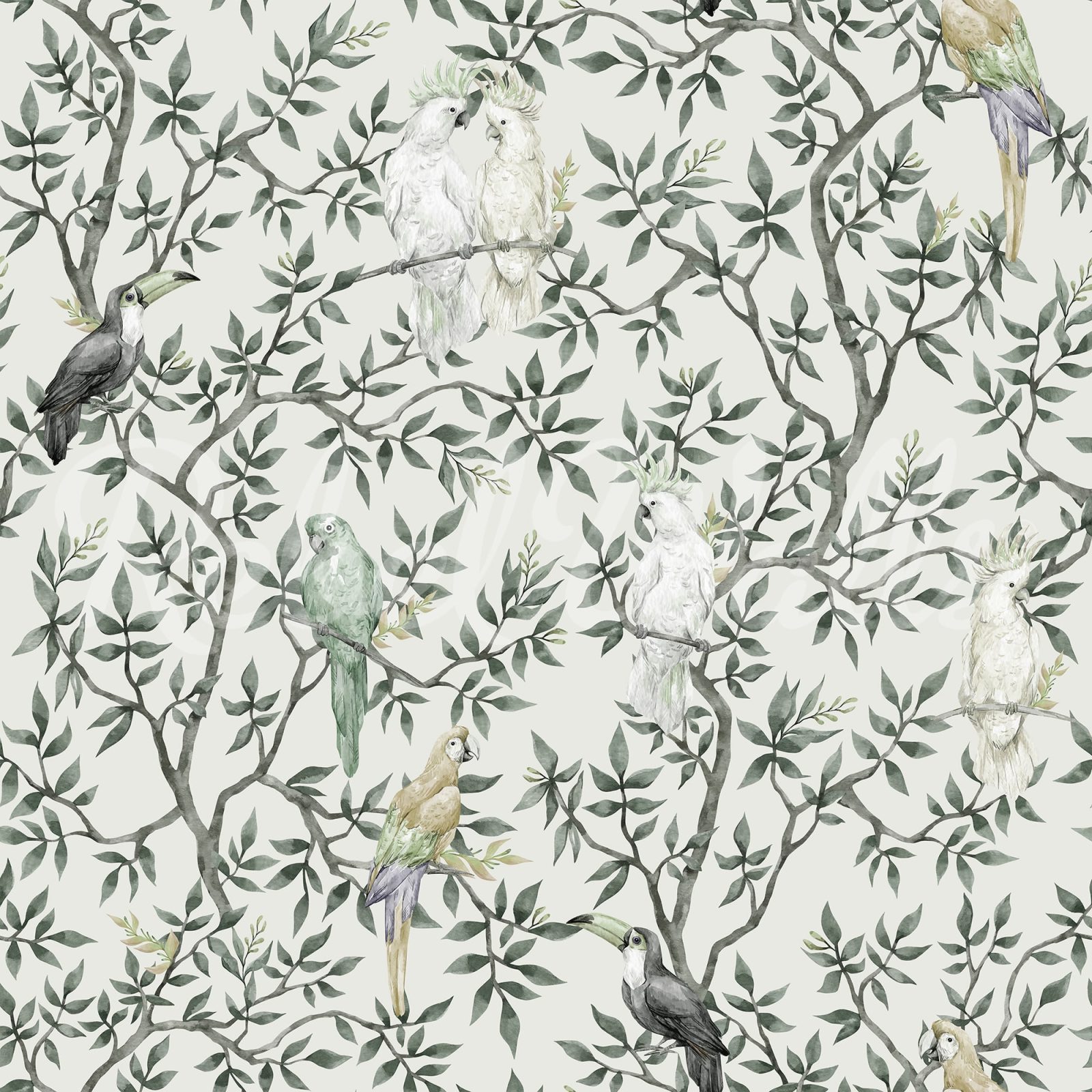 Parrot Shrubbery, Green, Rebel Walls