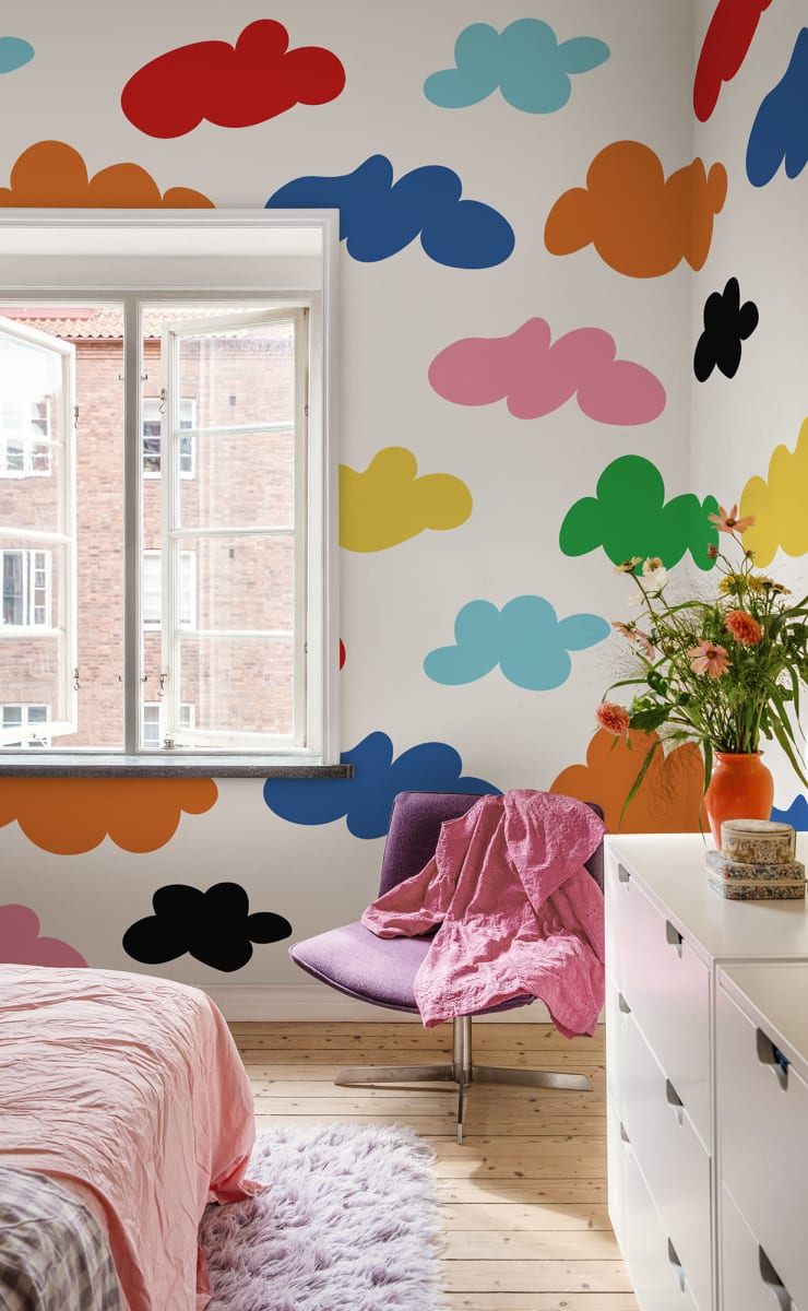 Cloudy, Rainbow, Rebel Walls 2