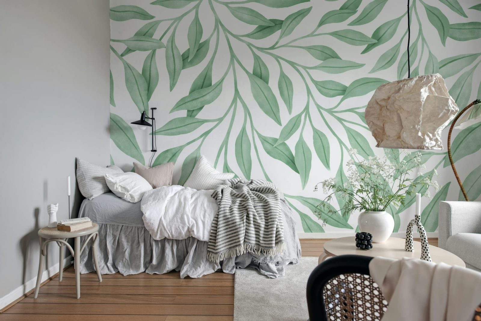 Giant Leaves, Light Green, Rebel Walls 3