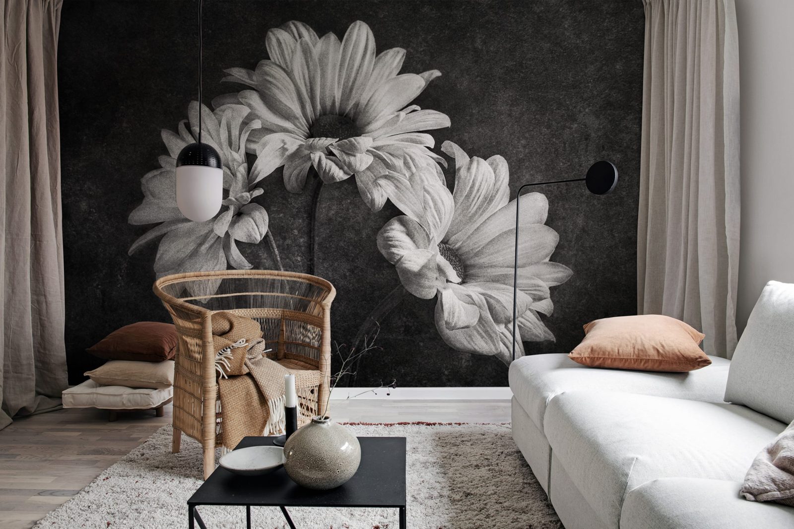 Graphic Flowers, Rebel Walls 2