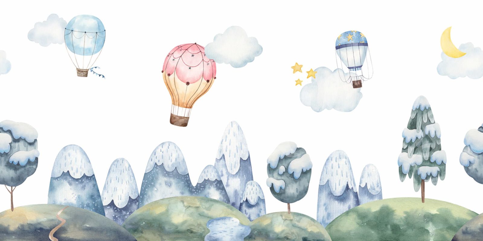 Happy Balloons, Pastel, Rebel Walls