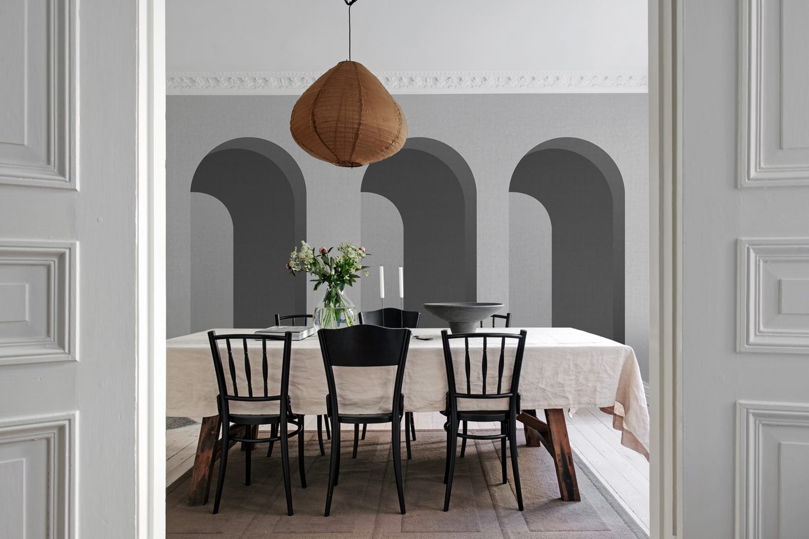 Arch, Grey, Rebel Walls 3