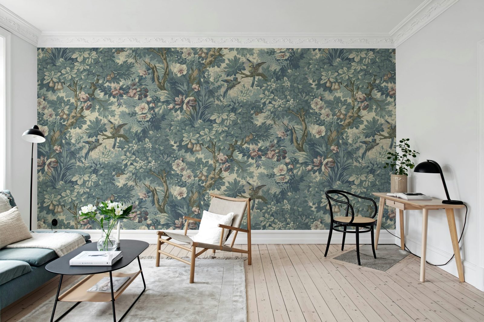 Lush Grove, Light Blue, Rebel Walls 2