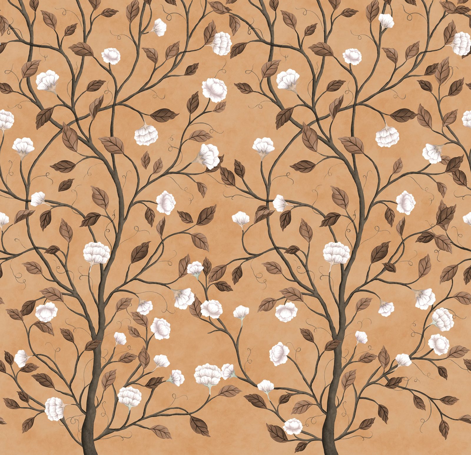Silent Bloom, Peach, Rebel Walls