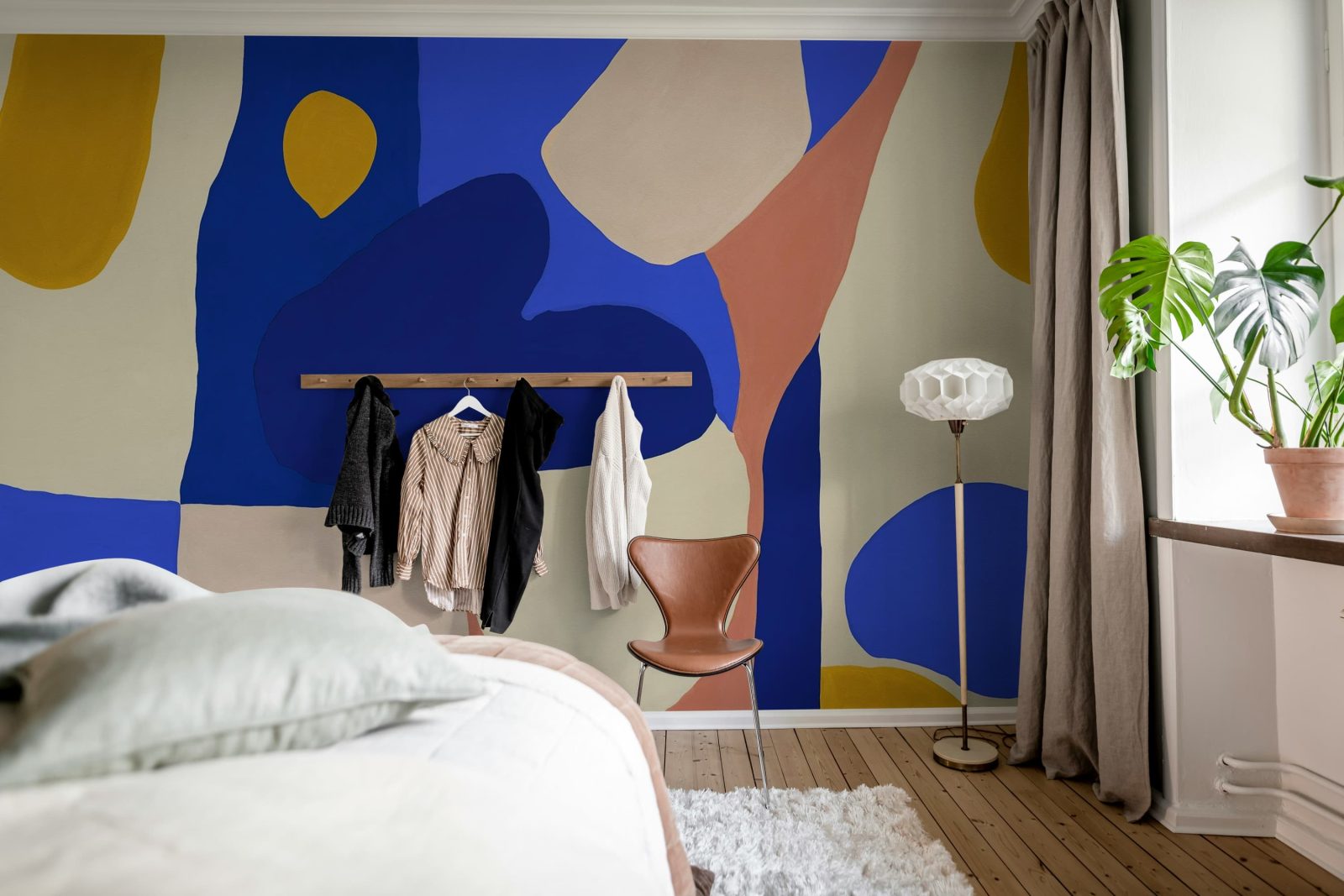 Shapes, Blue, Rebel Walls 3