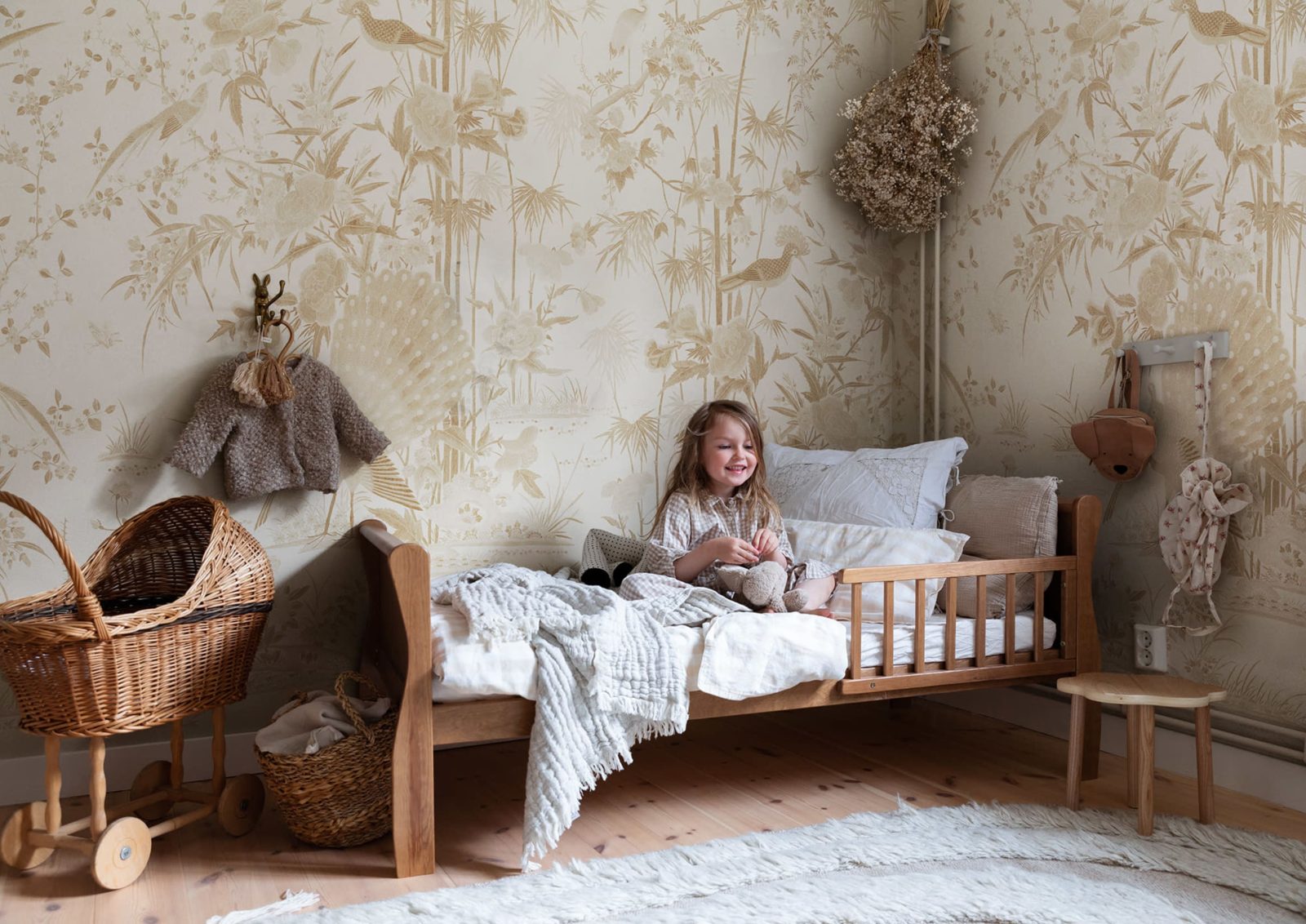 Chinoiserie Garden, Beige, Sandberg 3