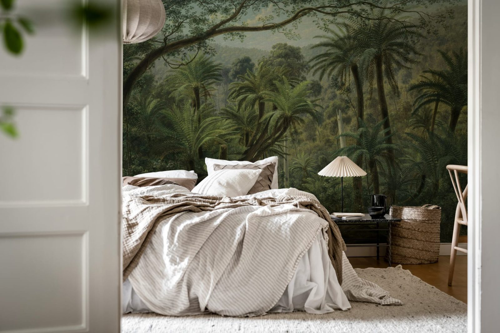 Palm Landscape, Green, Rebel Walls 2