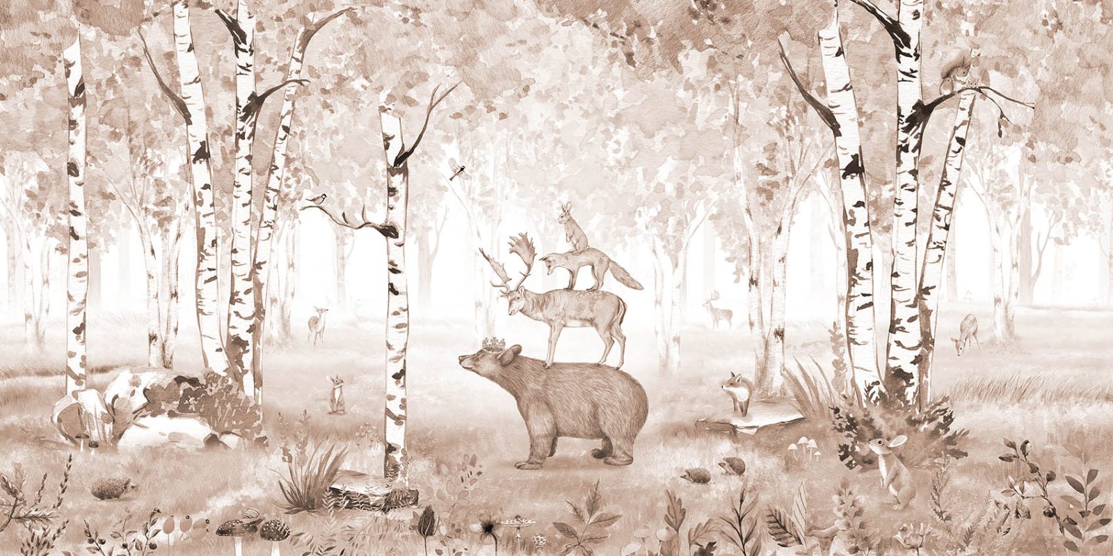 Bear King - Brown, Kikki Belle