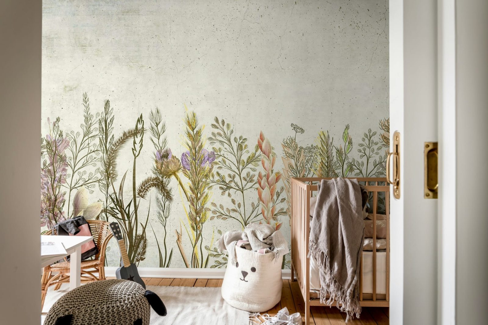 Concrete Meadow, Pastel, Rebel Walls 3