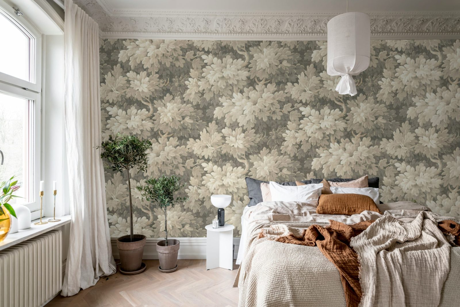 Vintage Foliage, Beige, Rebel Walls 2