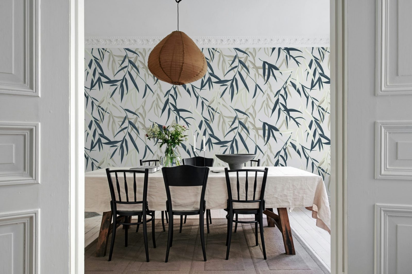Bamboo Jungle, Blue, Rebel Walls 3