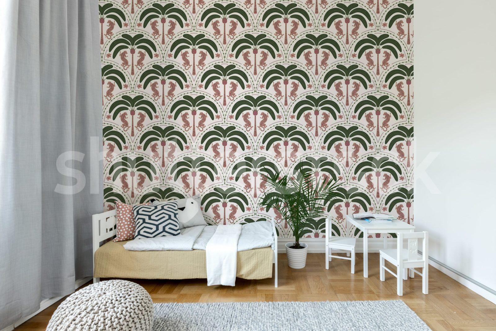 Jungle Rhythm, Pink, Rebel Walls 2