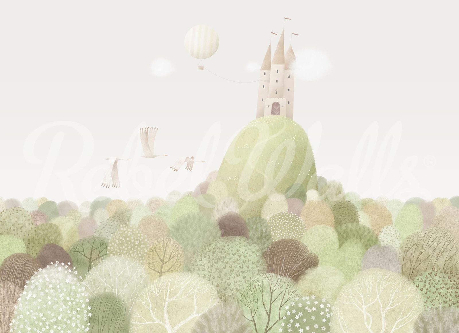 Whimsy Castle, Summer, Rebel Walls