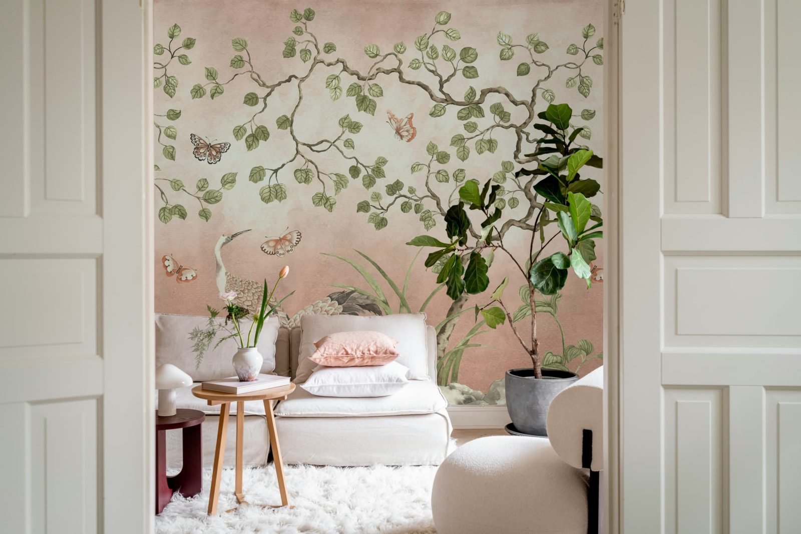 Where Cranes Dream, Pink, Rebel Walls 3