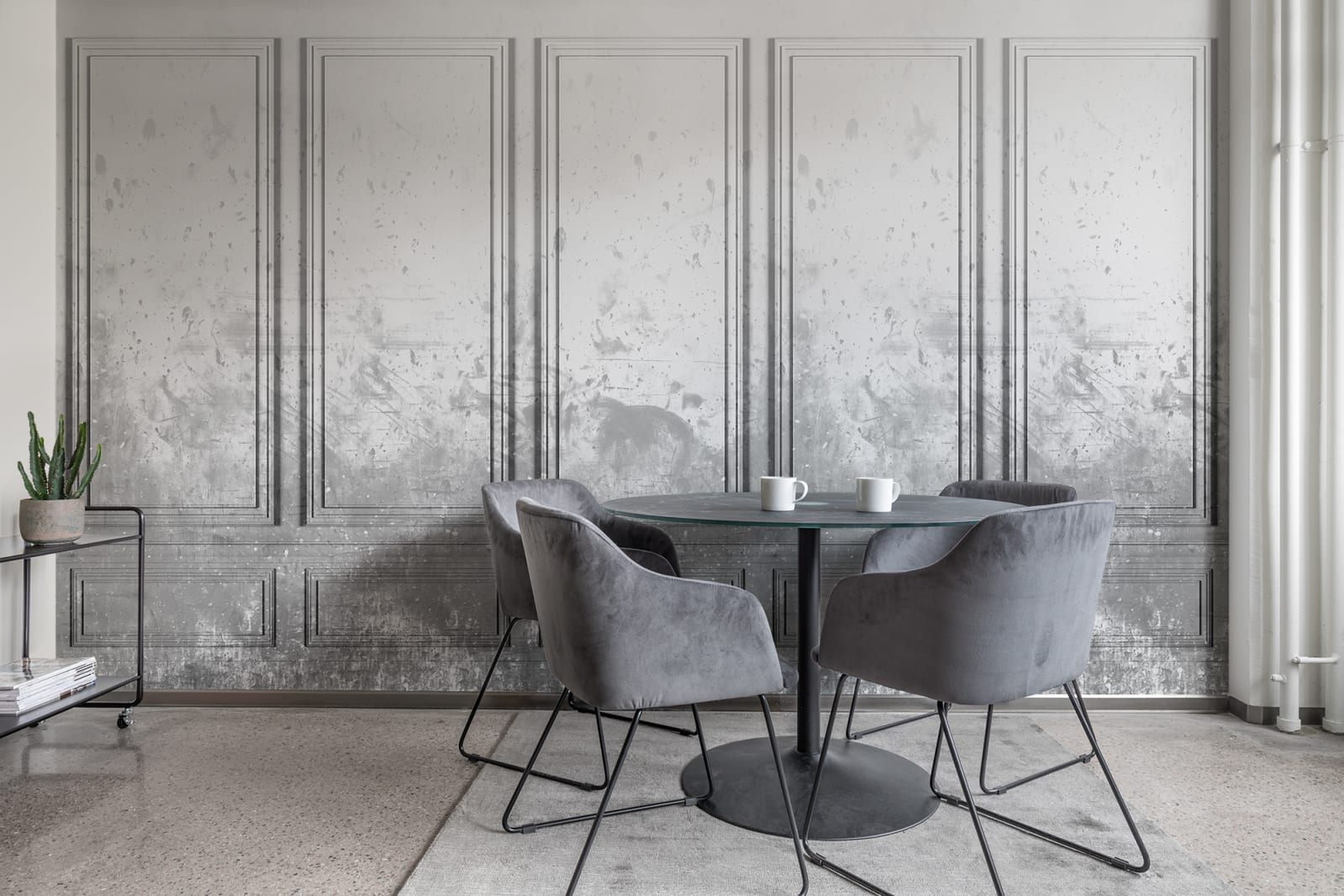 Patinated Panels, Smoke, Rebel Walls 4