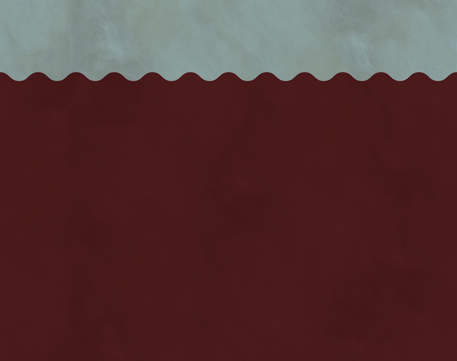 Wave Border, Burgundy, Rebel Walls