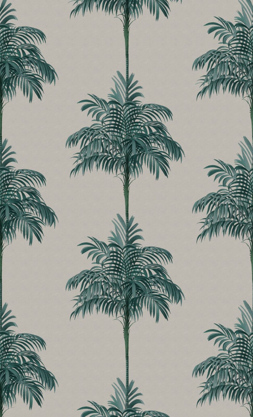 Palm Stripes, Blue, Rebel Walls