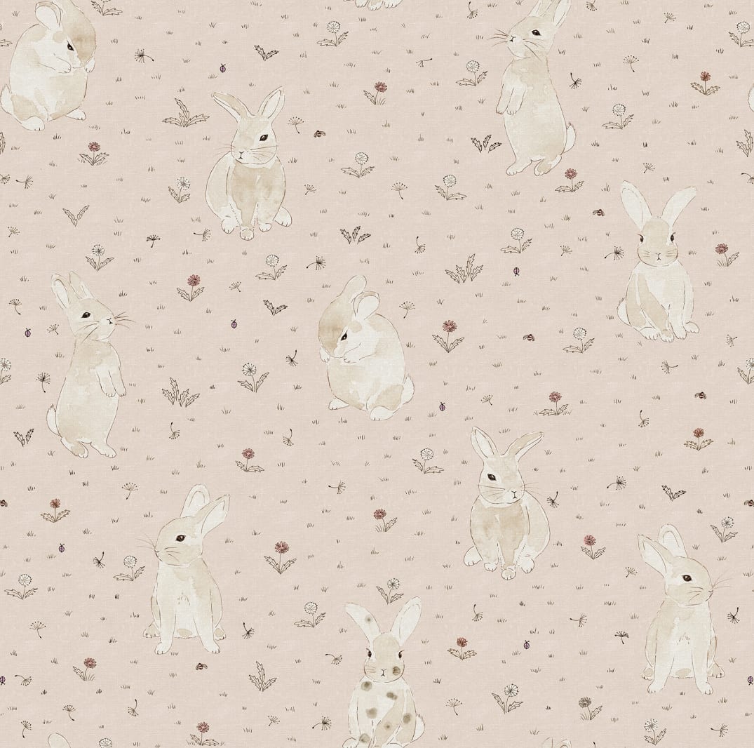 Bunny Field, Pink, Rebel Walls