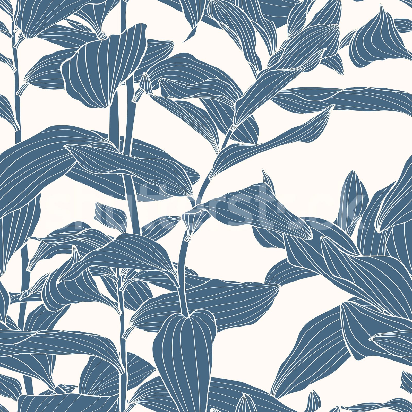Rose Grape, Blue, Rebel Walls