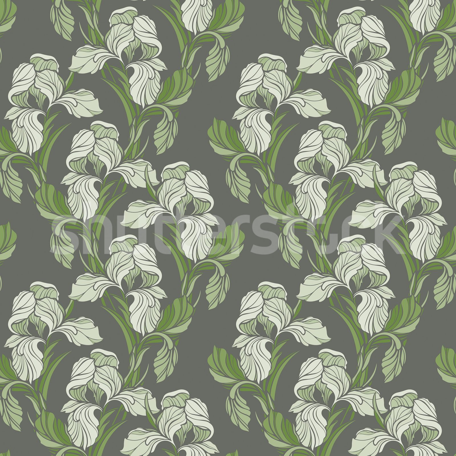 Garland Flora, Green, Rebel Walls
