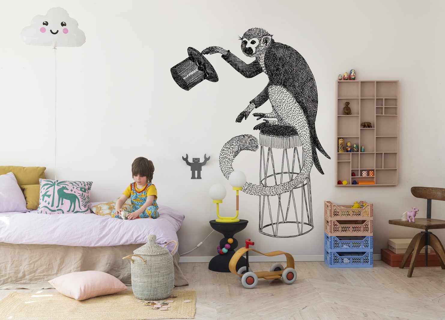 Circus Animal, Mr Monkey, Rebel Walls 3