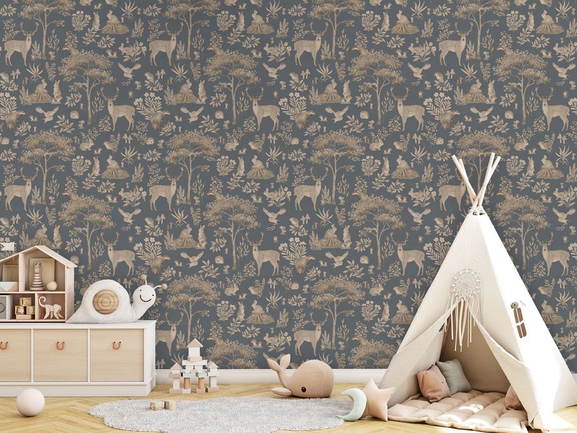 Fantastic Forest - Vintage Blue, Kikki Belle 2