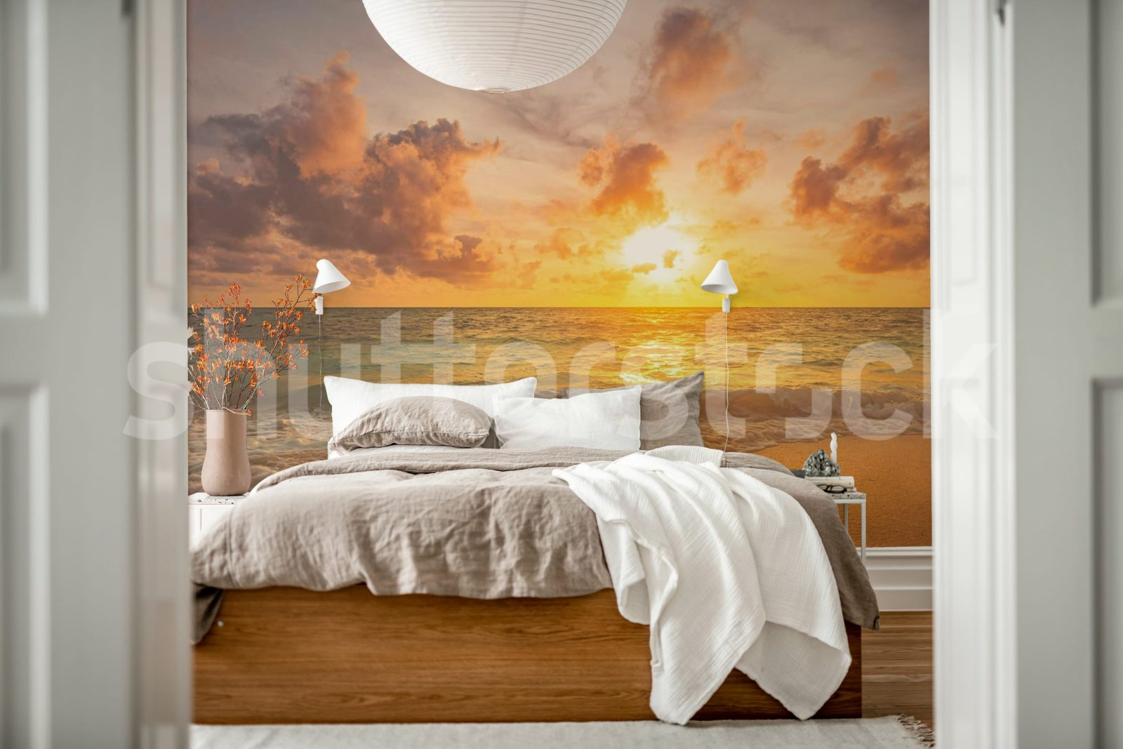 Seaside at Dawn, Soft, Rebel Walls 3