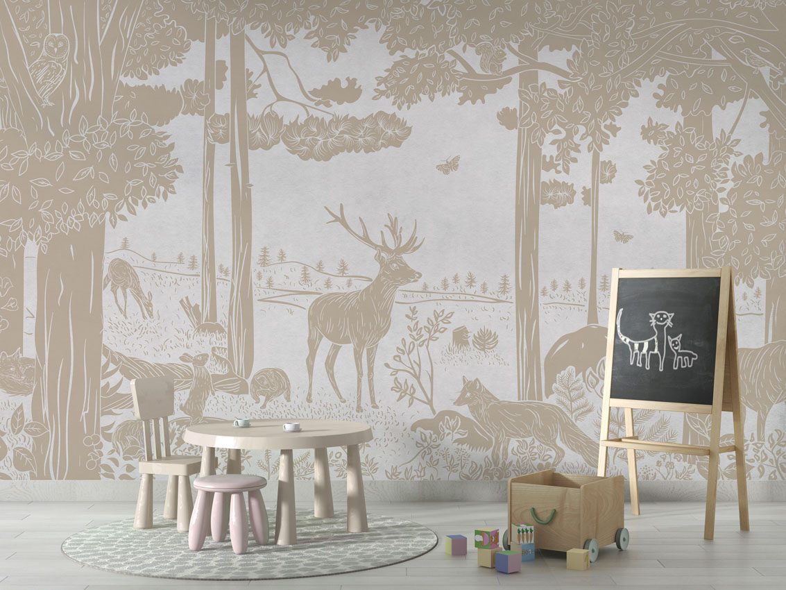 Monochrome Forest - White Vintage, Kikki Belle 4