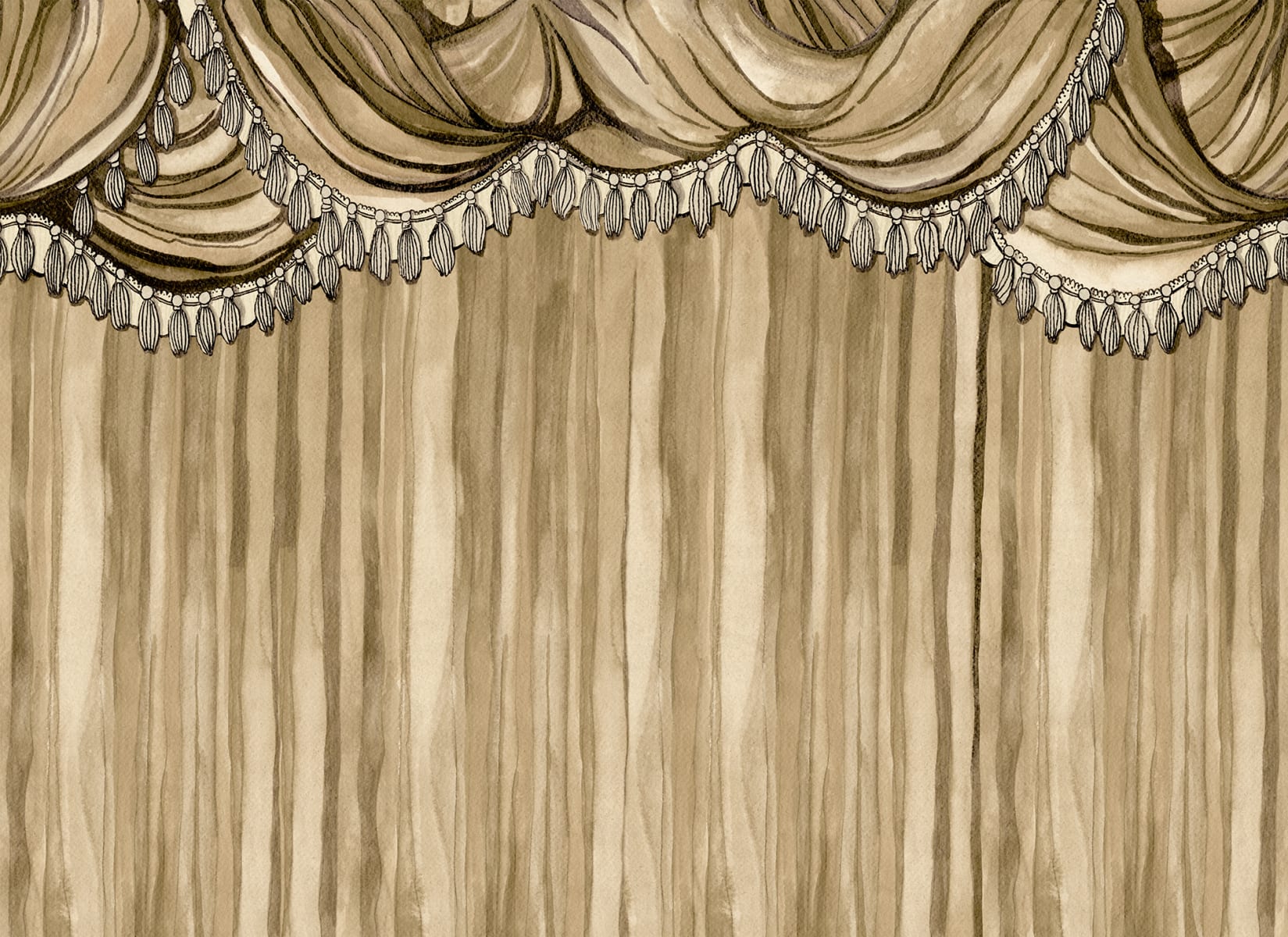 Behind the Curtains, Beige, Rebel Walls