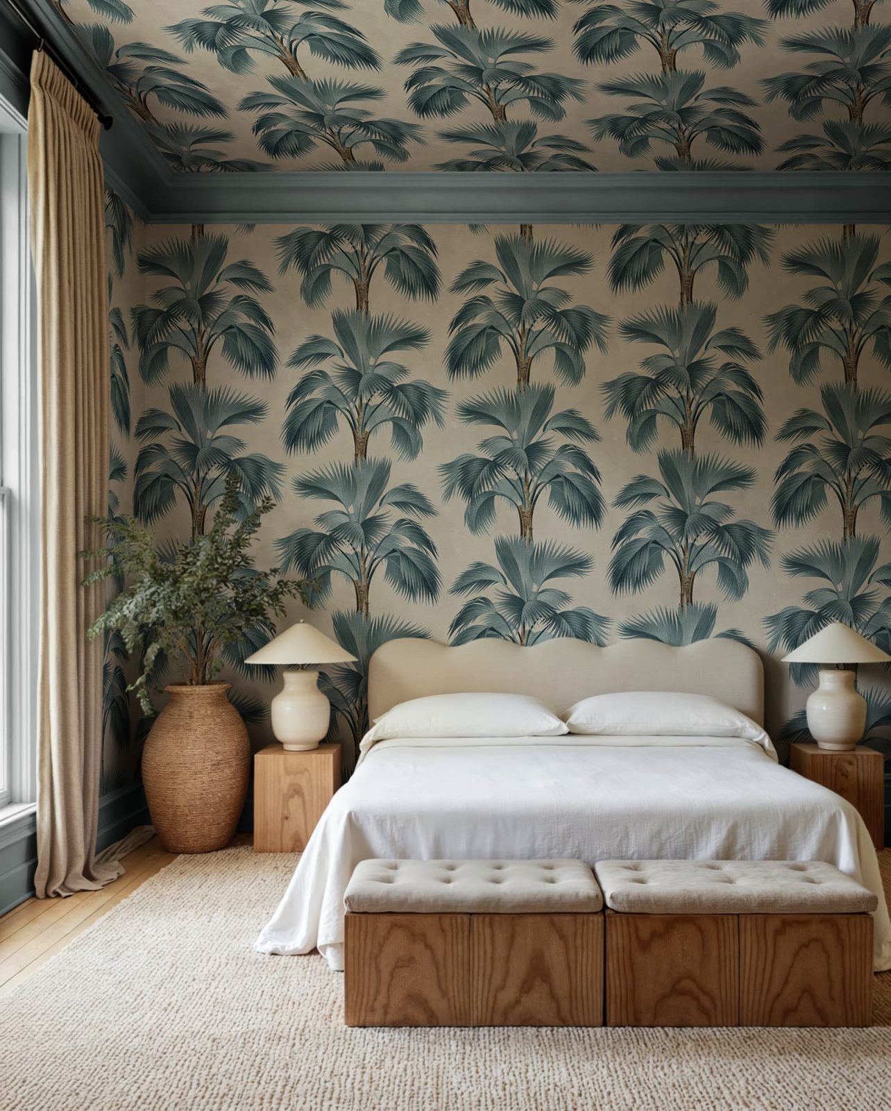 Tropical Rhythm, Blue, Rebel Walls 3