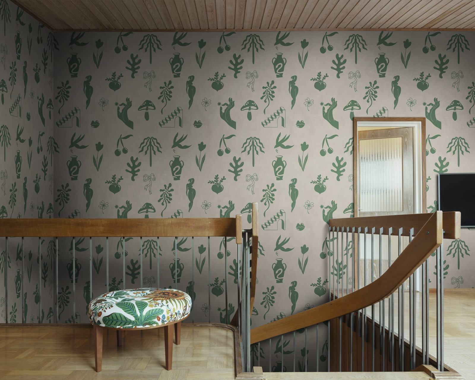 Symbolic Tales, Green, Rebel Walls 3