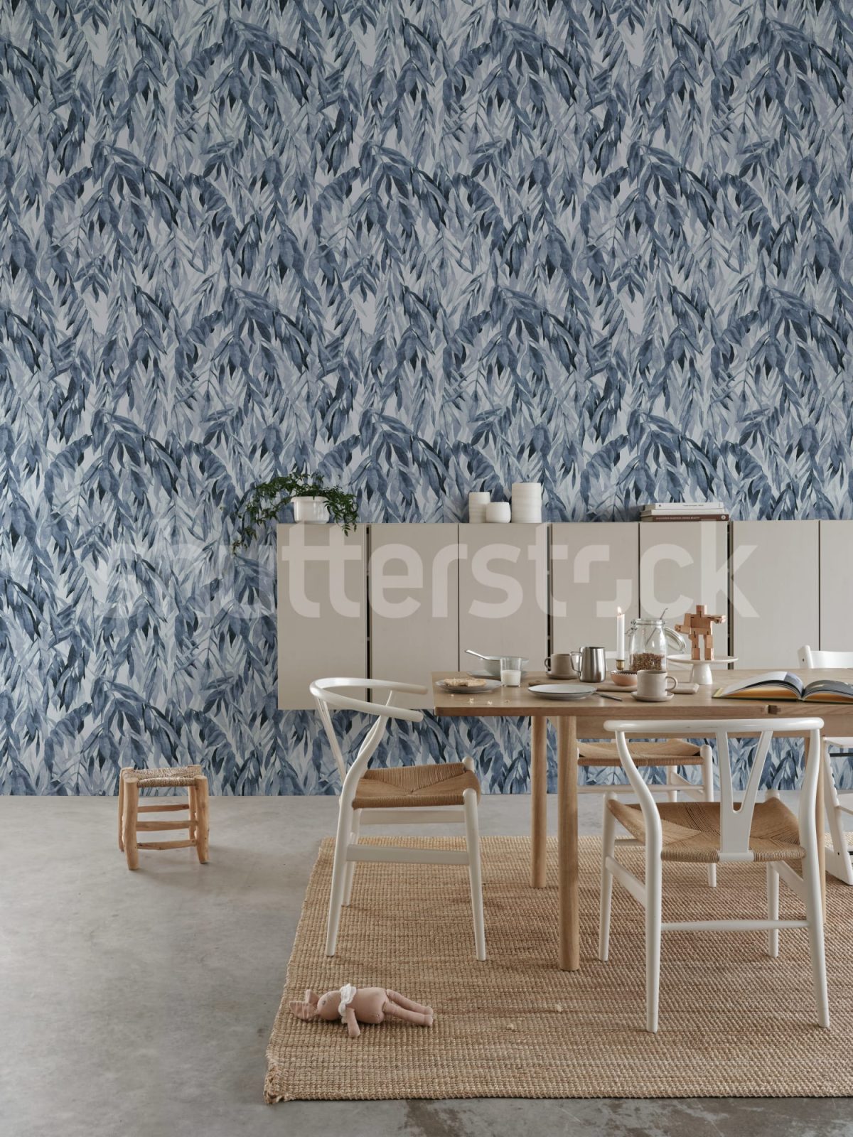 Hanging Branches, Blue, Rebel Walls 3