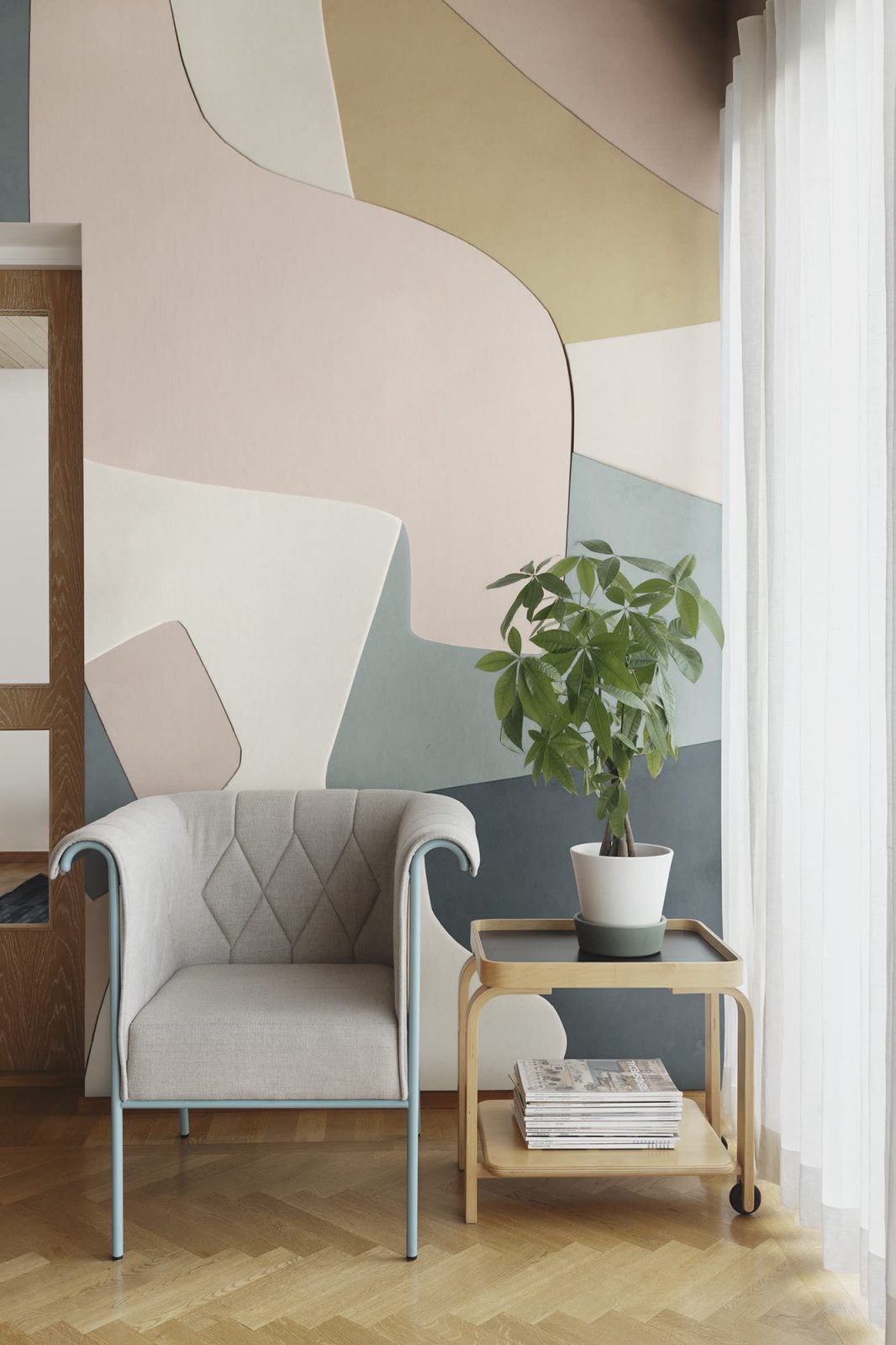 Serene Layers, Pastel, Rebel Walls 3