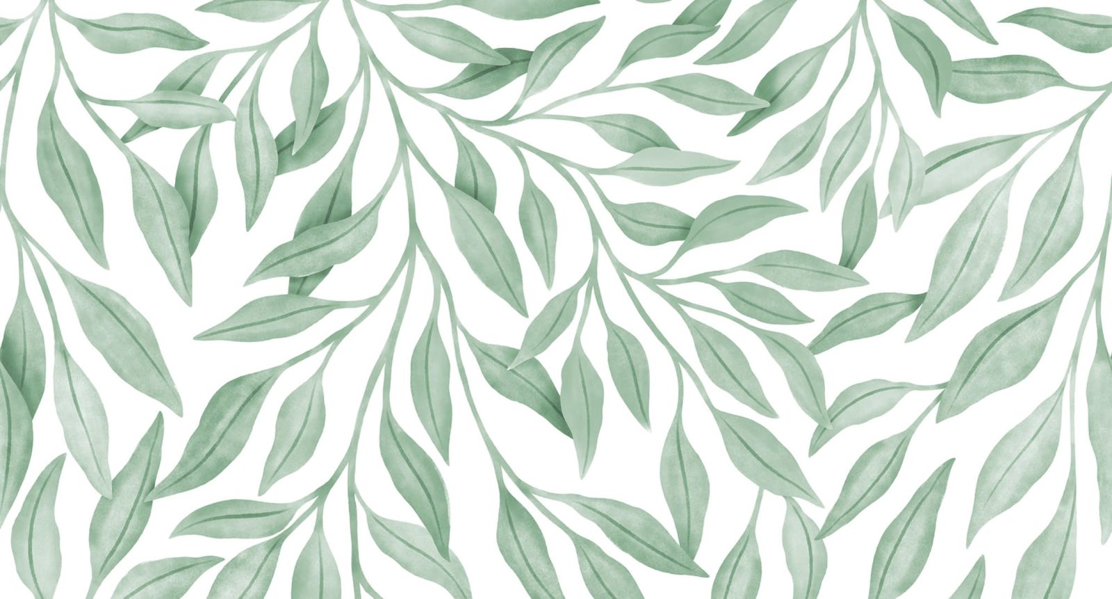 Giant Leaves, Light Green, Rebel Walls