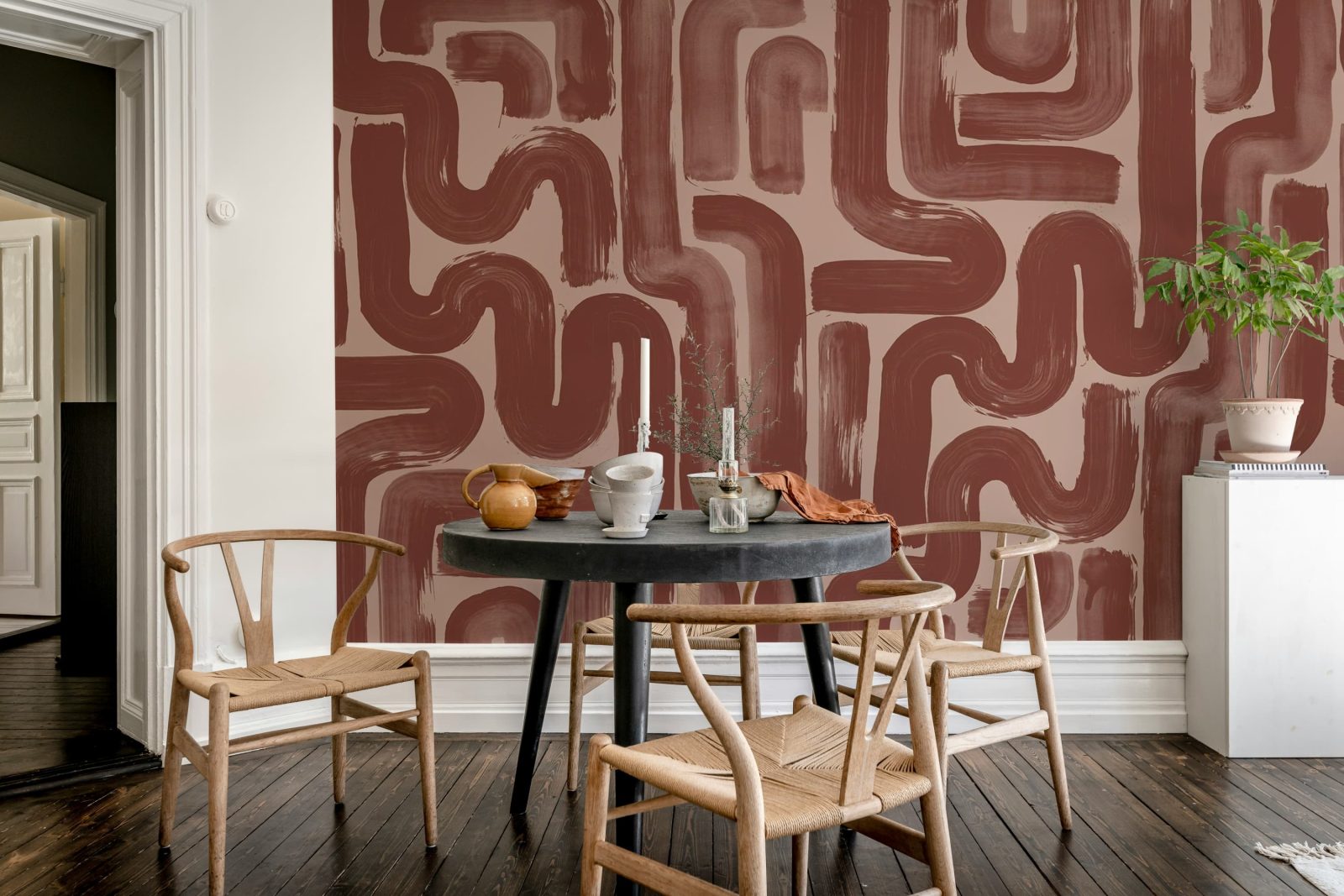 Drape Brush, Red, Rebel Walls 2