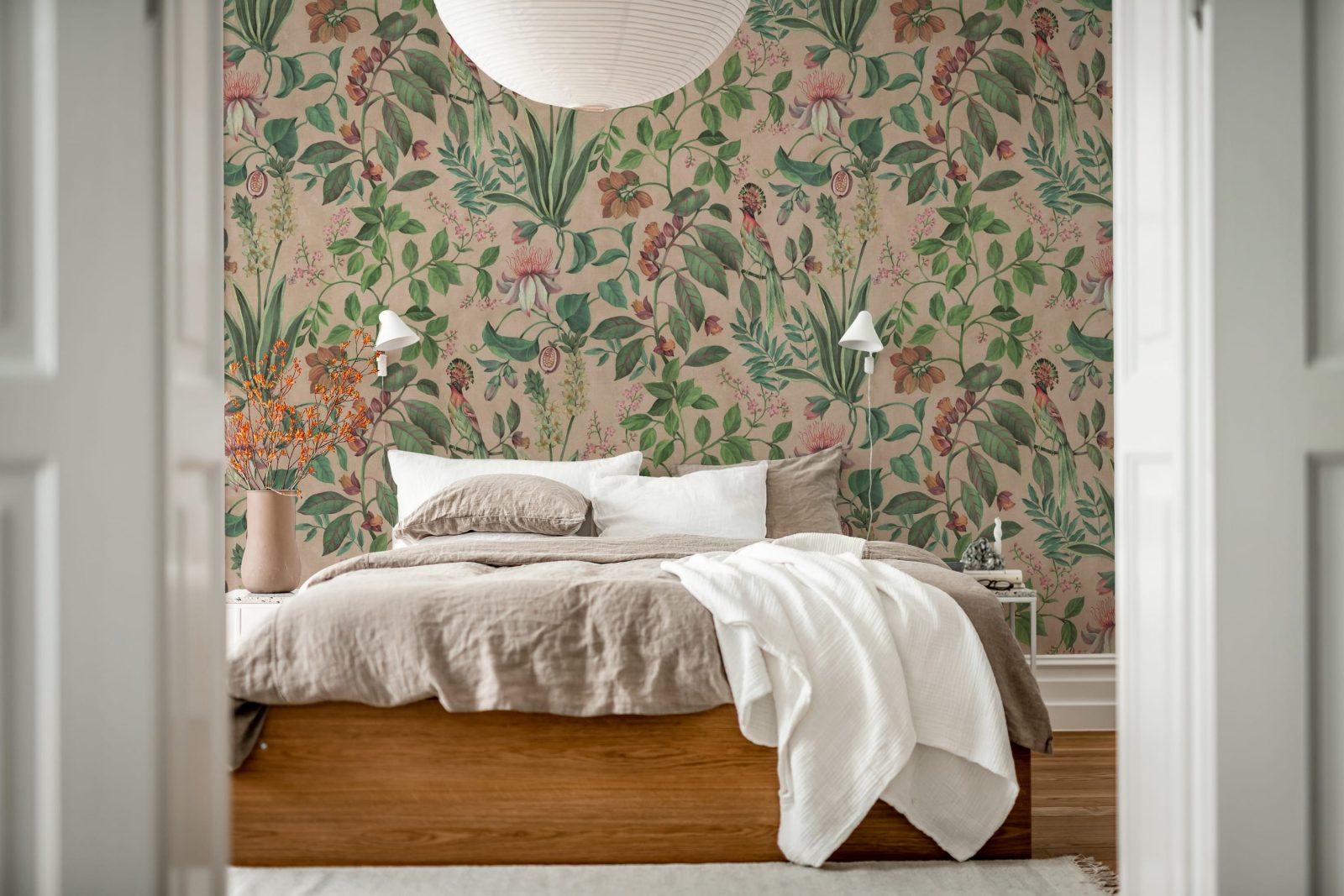 Tropical Harmony, Pink, Rebel Walls 2