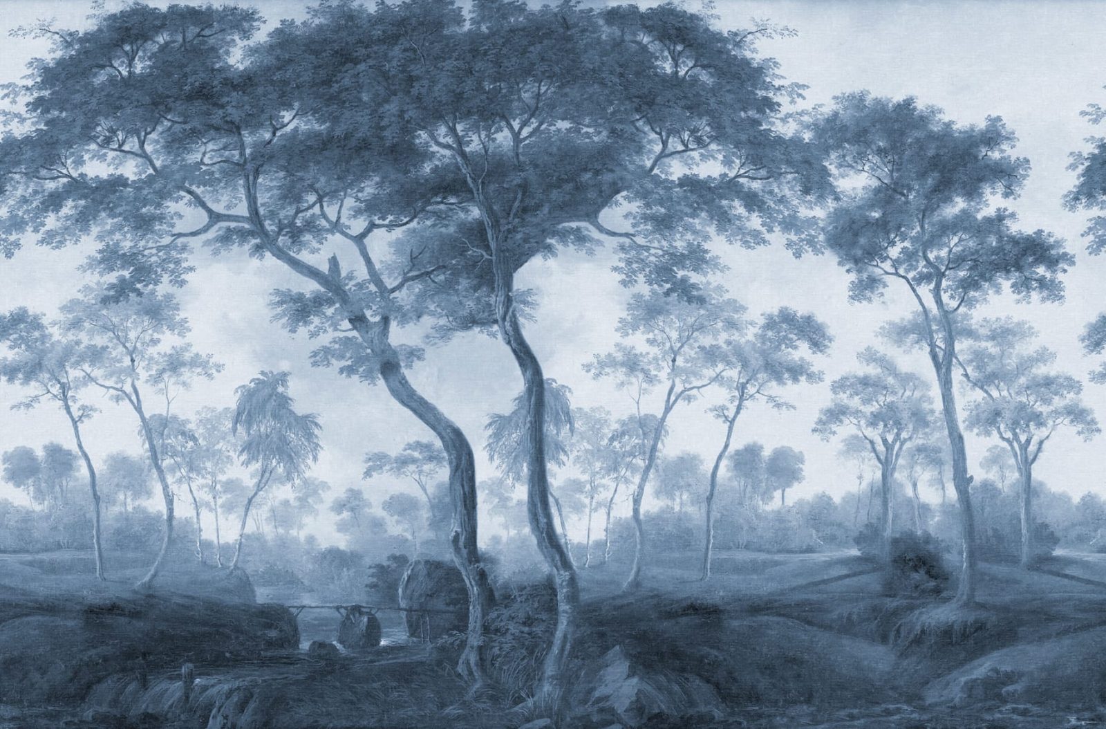 The Green Forest, Vintage Blue, Rebel Walls