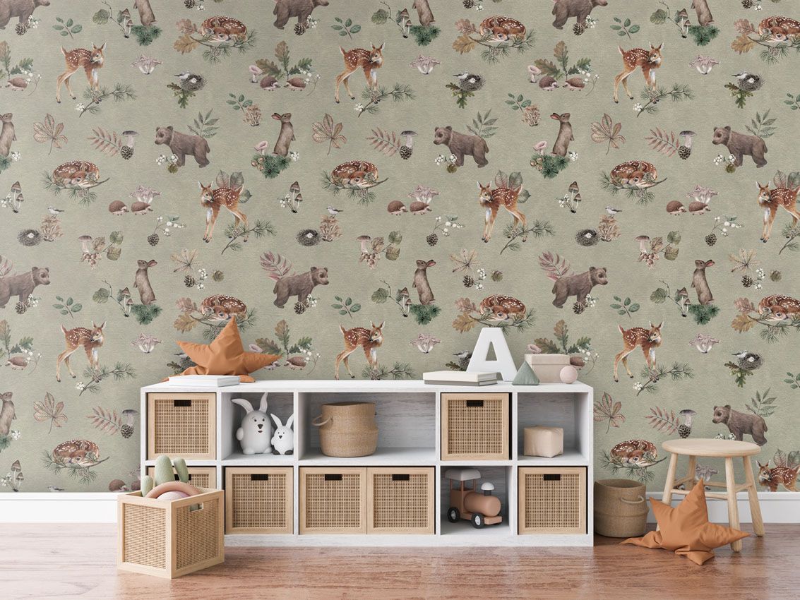 Forest Gathering - Green, Kikki Belle 3