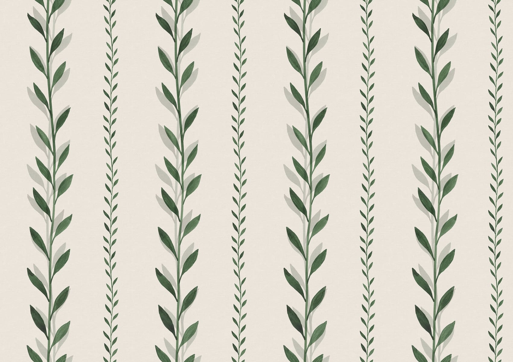 Bayleaf Stripe, Green, Rebel Walls