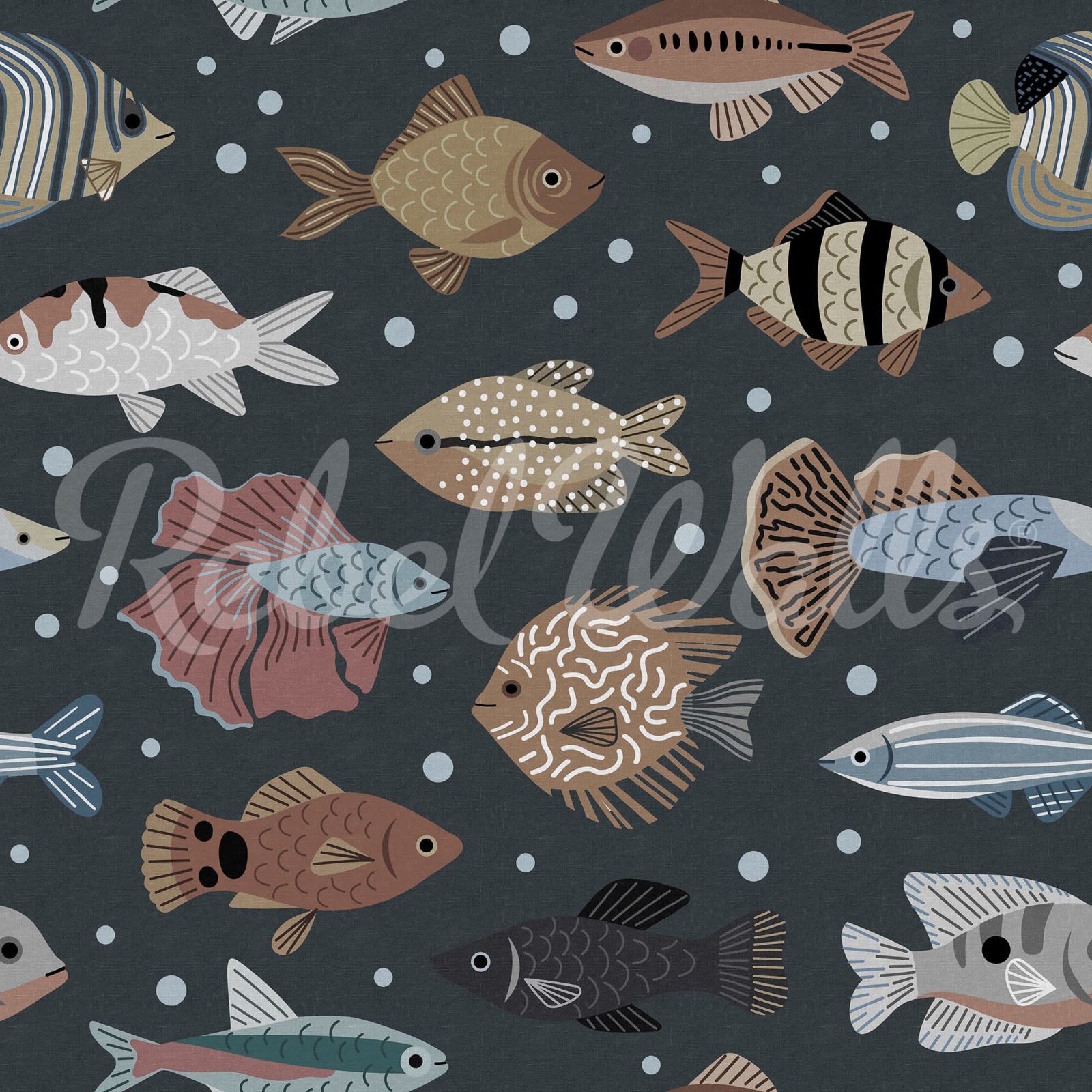 Fish Shoal, Night, Rebel Walls